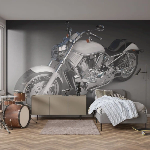 Fotomural Premium Sand - Solo puedes arrodillarte - Automotor, Moto, Viajes - 350x256 cm