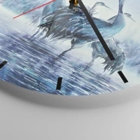 Esfera sin numeración, con rayas