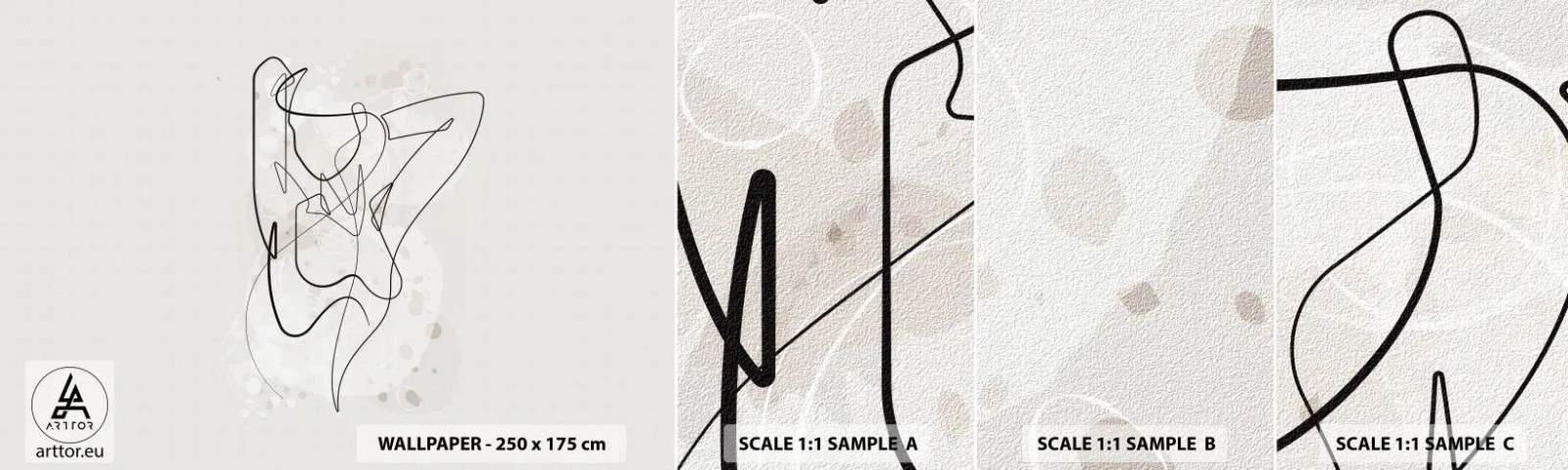 Muestra De Fotomural Standard Eco - El arte de la seducción - Mujer, Gráficos, Pedazo - 100x30 cm