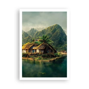 Póster - Paraíso tropical - 70x100 cm