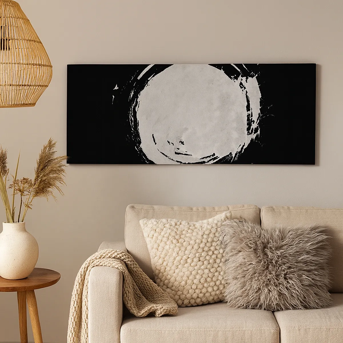 Cuadro sobre lienzo - Impresión de Imagen - La buena salida - 30x30 cm