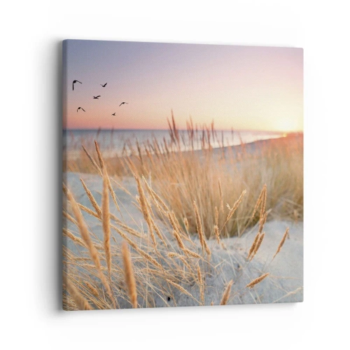 Cuadro sobre lienzo - Impresión de Imagen - Dulce nana del Báltico - 40x40 cm