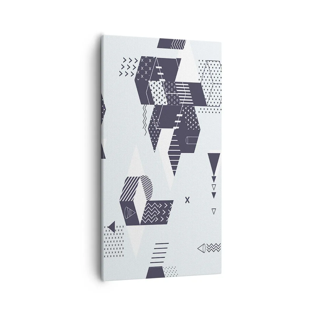 Cuadro sobre lienzo - Impresión de Imagen - Las matemáticas en el alma - 55x100 cm