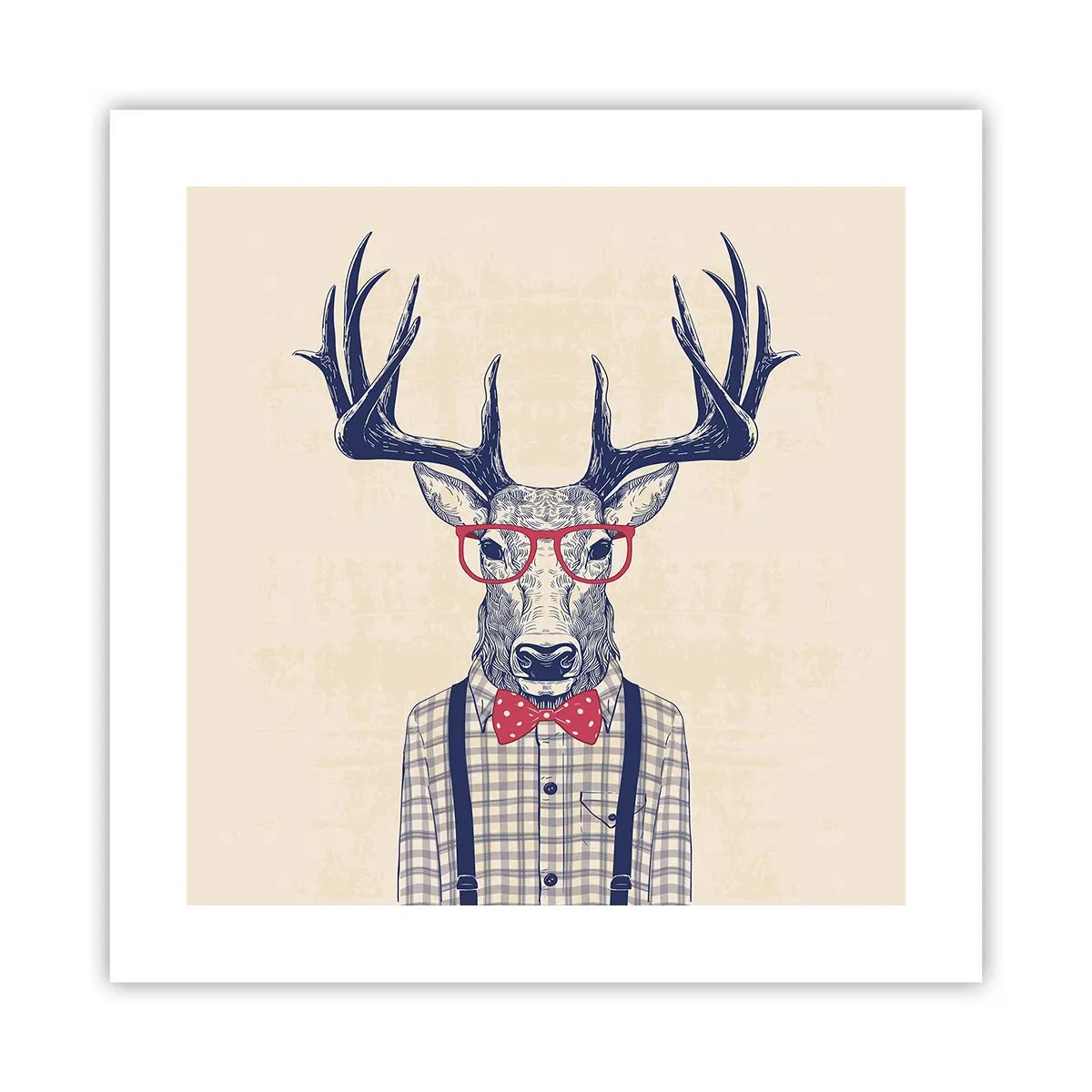 Póster - Una extravagancia lúdica - 40x40 cm