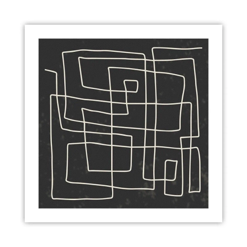 Póster - No es tan sencillo - 50x50 cm