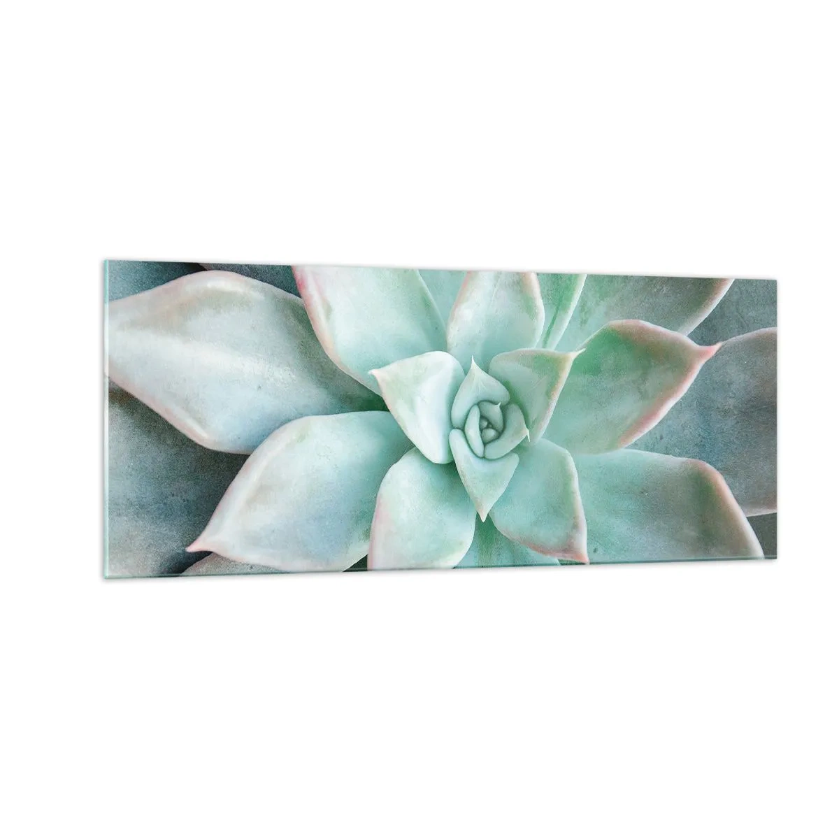 Cuadro sobre vidrio - Impresiones sobre Vidrio - El corazón del desierto - 100x40 cm
