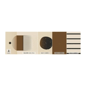 Muestra De Fotomural Standard Eco - Varios estados - Abstracción, Pedazo, Minimalismo - 100x30 cm