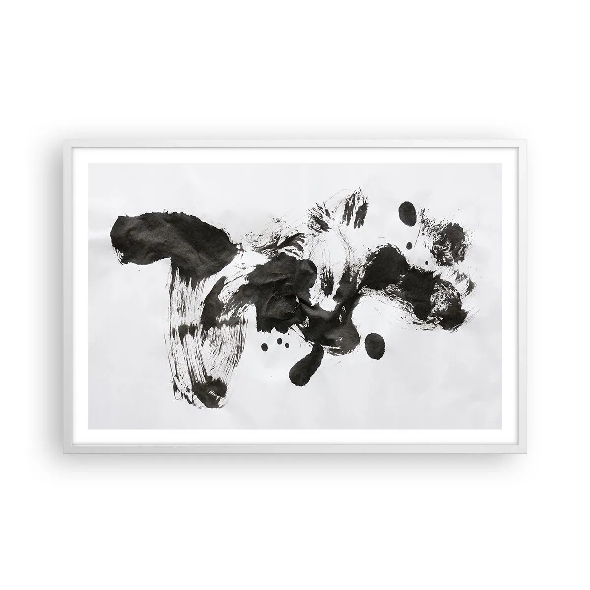 Póster en marco blanco - ¿Un método en la locura? - 91x61 cm