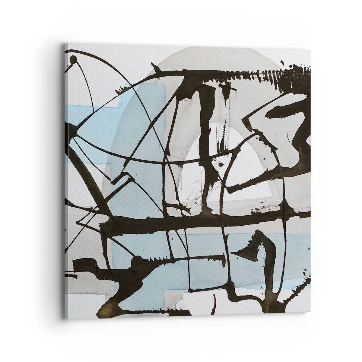 Cuadro sobre lienzo - Impresión de Imagen - Azul a pesar de todo - 70x70 cm