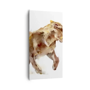 Cuadro sobre lienzo - Impresión de Imagen - Gracia salvaje - 65x120 cm