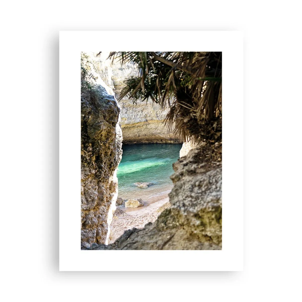 Póster - Bahía turquesa - 30x40 cm