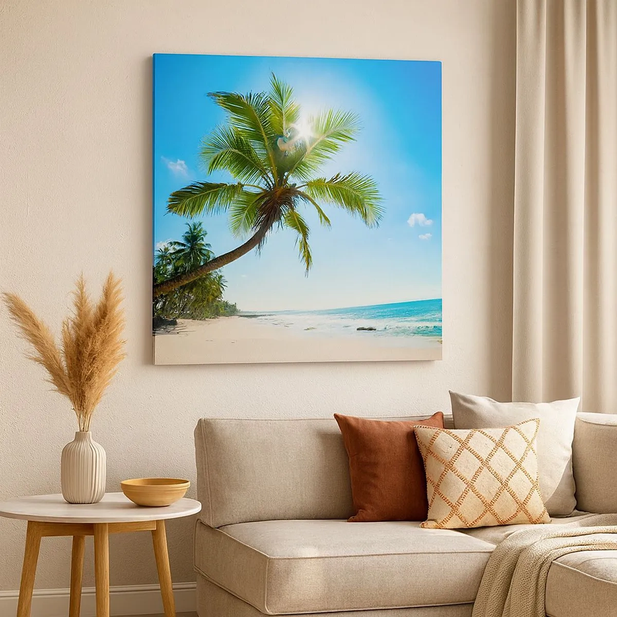 Cuadro sobre lienzo - Impresión de Imagen - Mi lugar privado - 30x30 cm