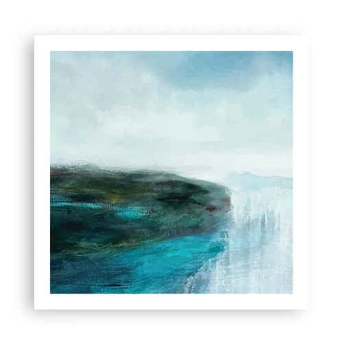 Póster - Abstracción marina - 60x60 cm