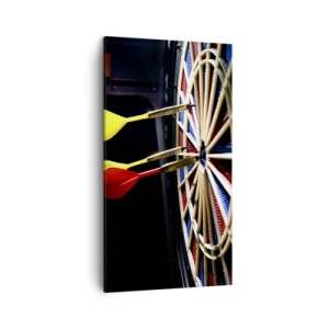 Cuadro sobre lienzo - Impresión de Imagen - En el blanco - 45x80 cm