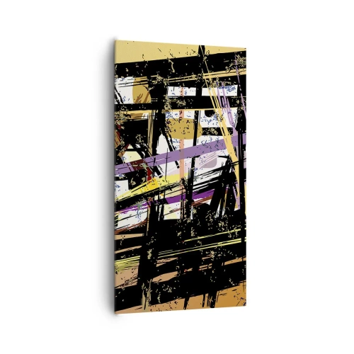 Cuadro sobre lienzo - Impresión de Imagen - Corte afilado - 65x120 cm