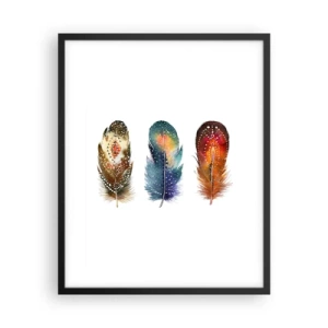 Póster en marco negro - Rituales, ceremonias, secretos - 40x50 cm