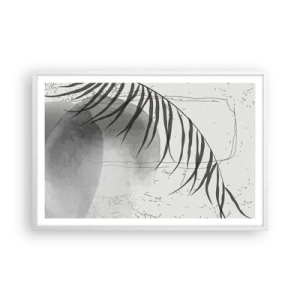 Póster en marco blanco - El sutil exotismo de la naturaleza - 91x61 cm