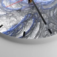 Esfera sin numeración, con rayas