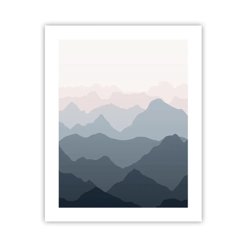 Póster - Cordilleras a la vista - 40x50 cm