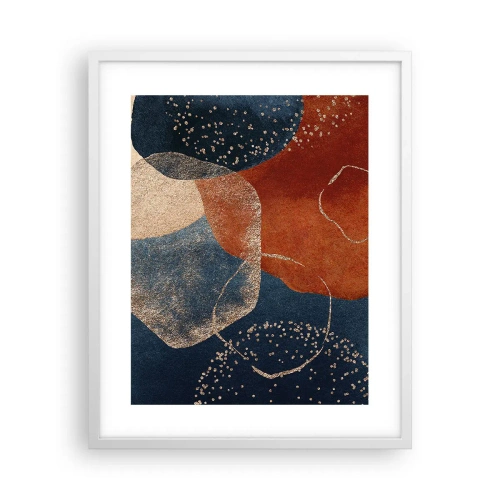 Póster en marco blanco - La ligereza del ser - 40x50 cm