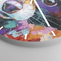 Esfera sin numeración, con rayas