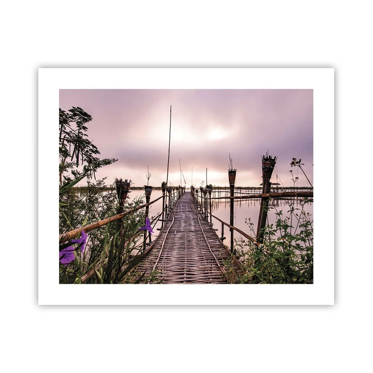 Póster - La tranquilidad de Asia - 50x40 cm