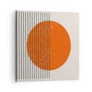 Cuadro sobre lienzo - Impresión de Imagen - Siempre el sol - 60x60 cm