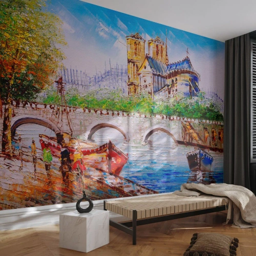 Fotomural Standard Eco - Su tiempo nunca pasa - Ciudad, París, Arquitectura - 200x140 cm