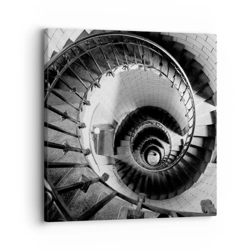 Cuadro sobre lienzo - Impresión de Imagen - Cada vez más alto - 30x30 cm