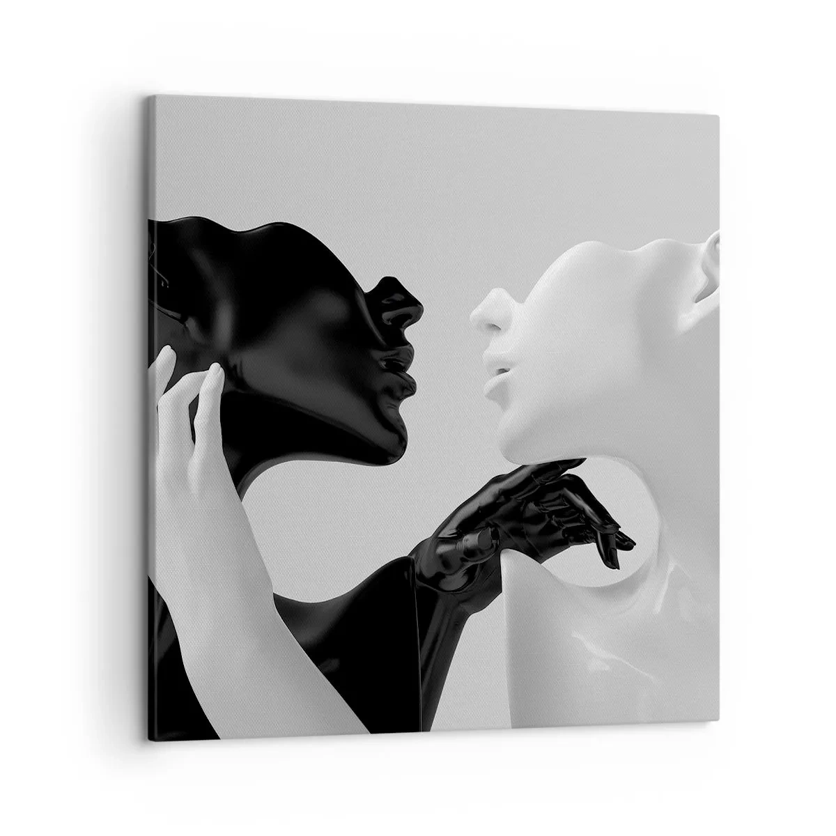 Cuadro sobre lienzo - Impresión de Imagen - Atracción - deseo - 50x50 cm