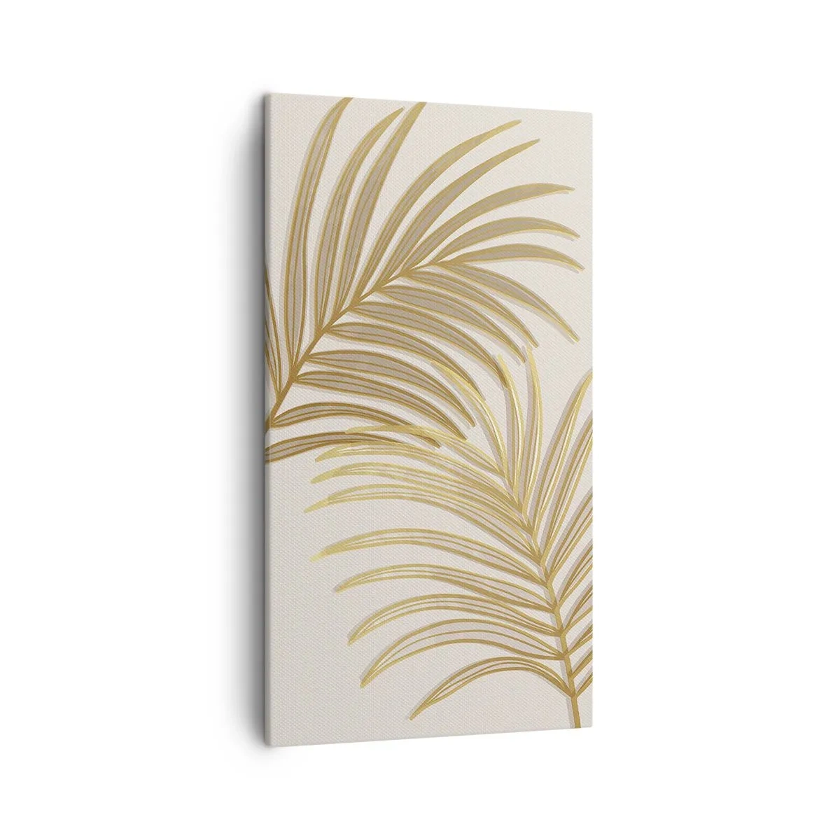 Cuadro sobre lienzo - Impresión de Imagen - Palma de Oro - 45x80 cm
