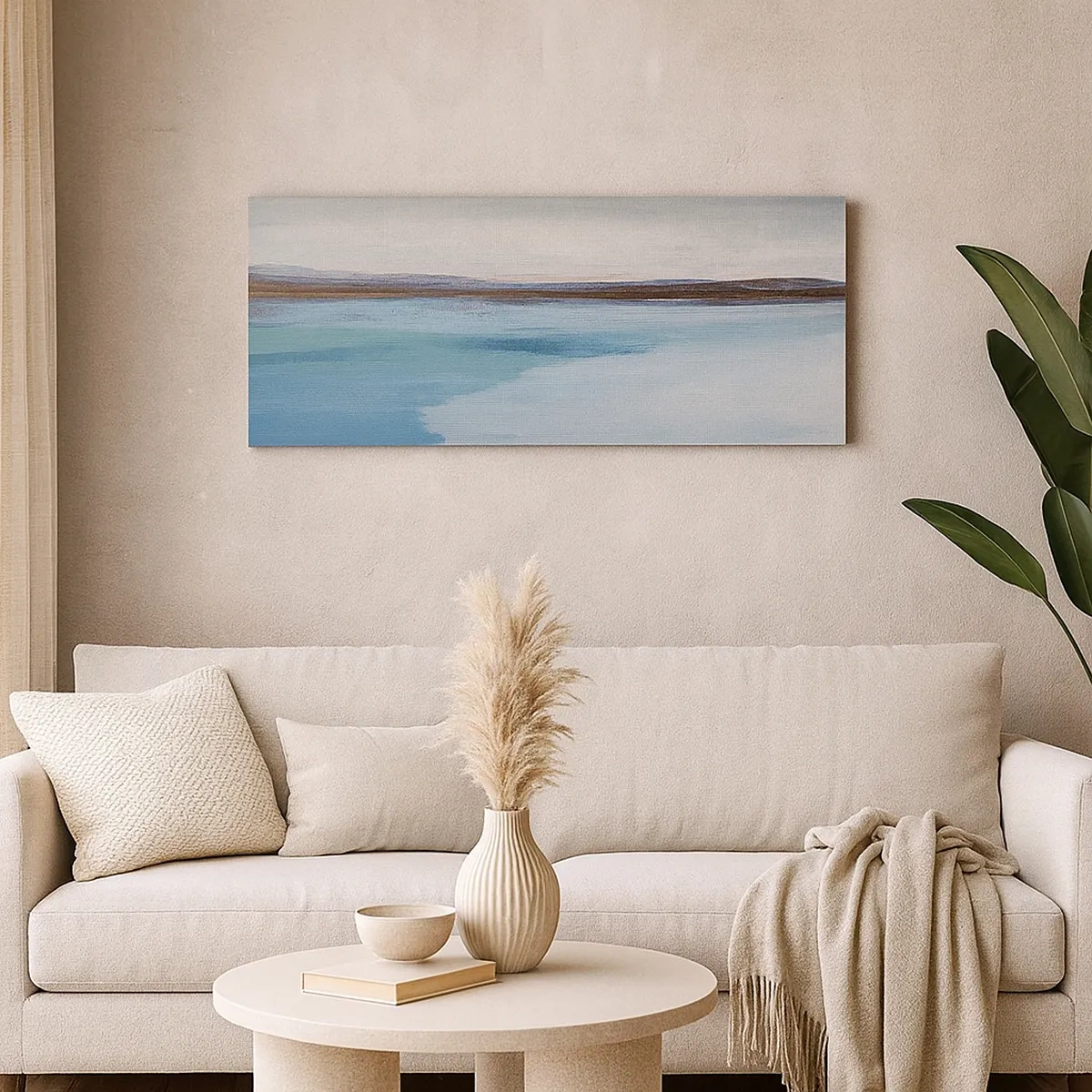 Cuadro sobre lienzo - Impresión de Imagen - Paisaje horizontal - 30x30 cm