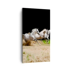 Cuadro sobre lienzo - Impresión de Imagen - Las tres Gracias - 45x80 cm