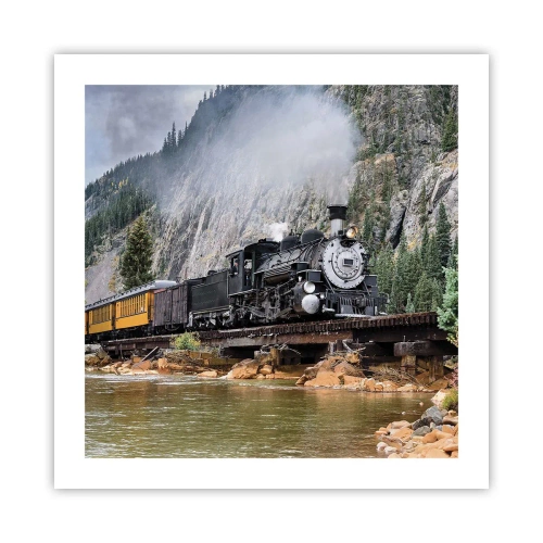 Póster - ¿Adónde me llevas? - 50x50 cm