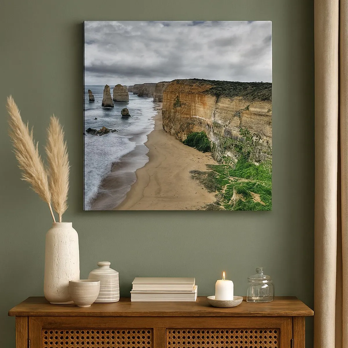 Cuadro sobre lienzo - Impresión de Imagen - Belleza en bruto - 30x30 cm