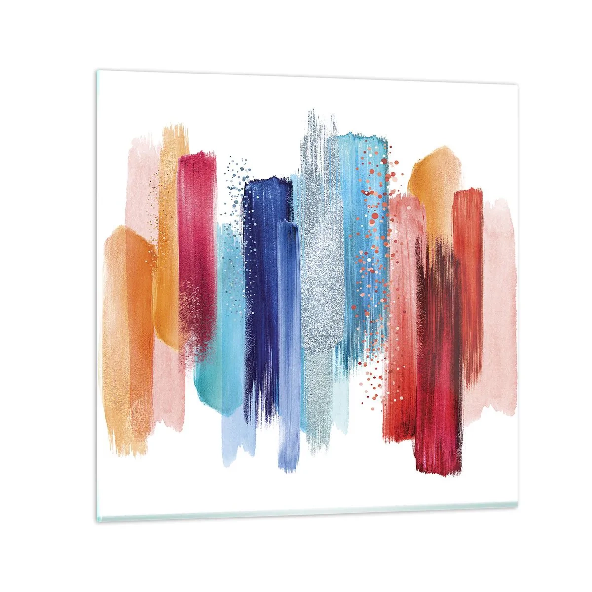 Cuadro sobre vidrio - Impresiones sobre Vidrio - Arriba y abajo - 30x30 cm