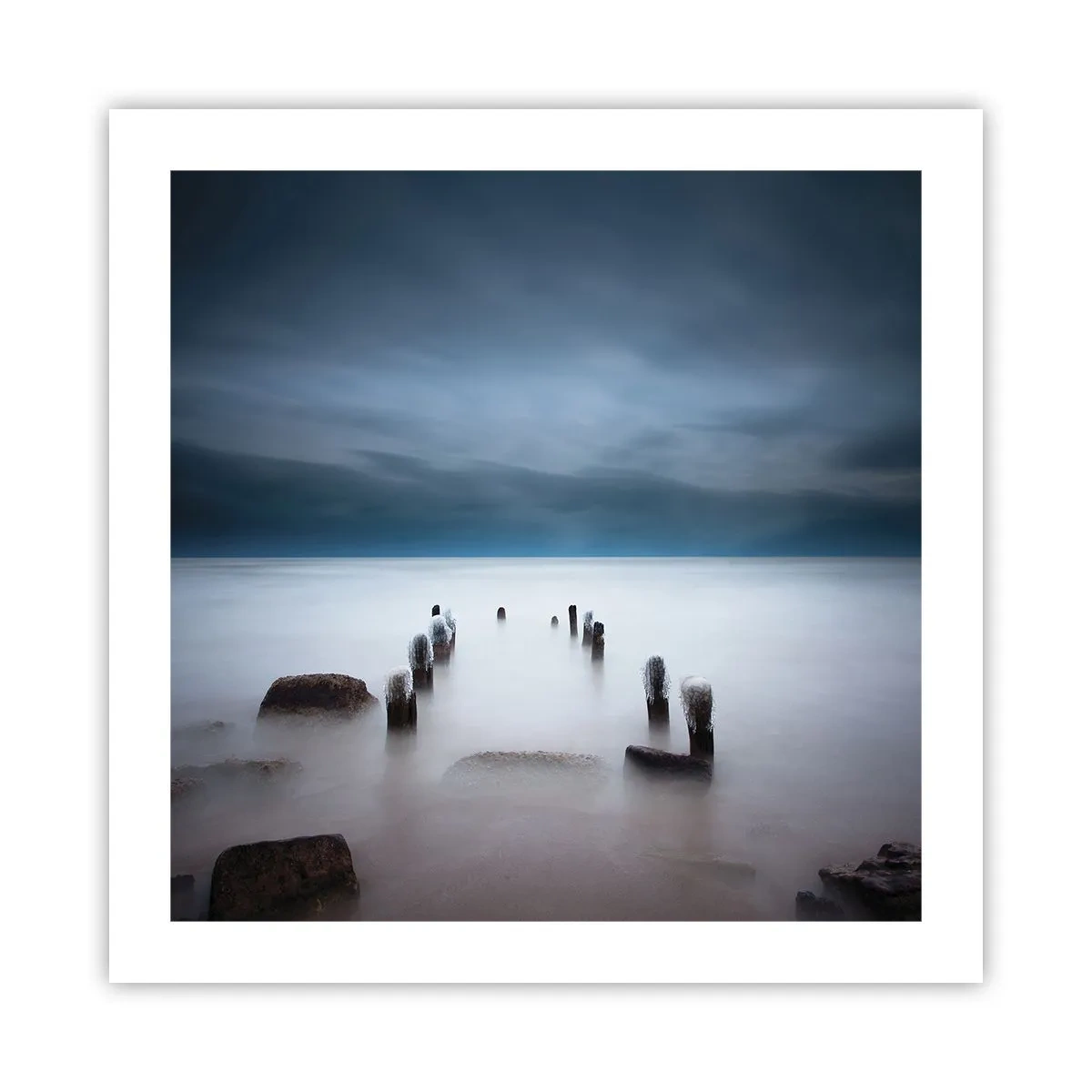 Póster - El lago del pensamiento - 50x50 cm