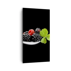 Cuadro sobre lienzo - Impresión de Imagen - El sabor de la frescura - 55x100 cm