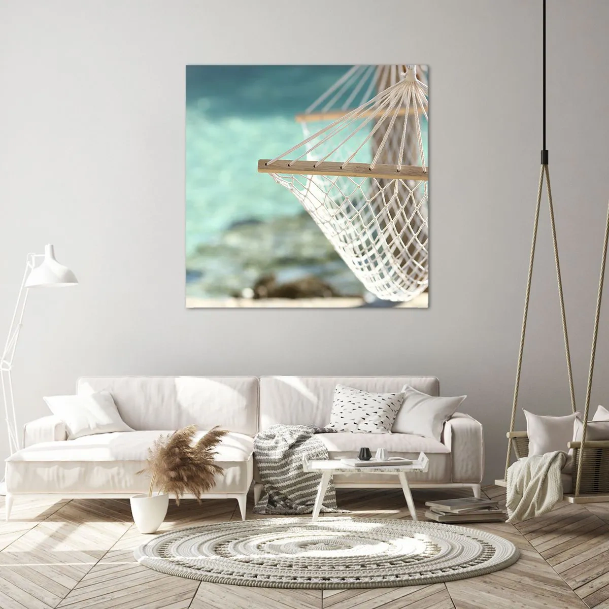 Cuadro sobre lienzo - Impresión de Imagen - Momento de relax - 30x30 cm