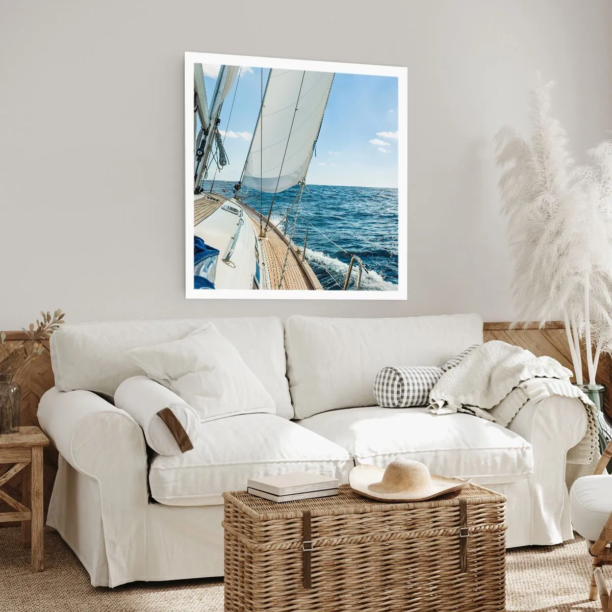 Póster - Ahoy, a la aventura - 60x60 cm