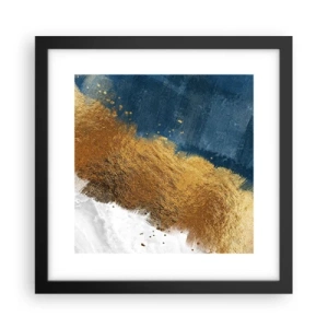 Póster en marco negro - Los colores del verano - 30x30 cm