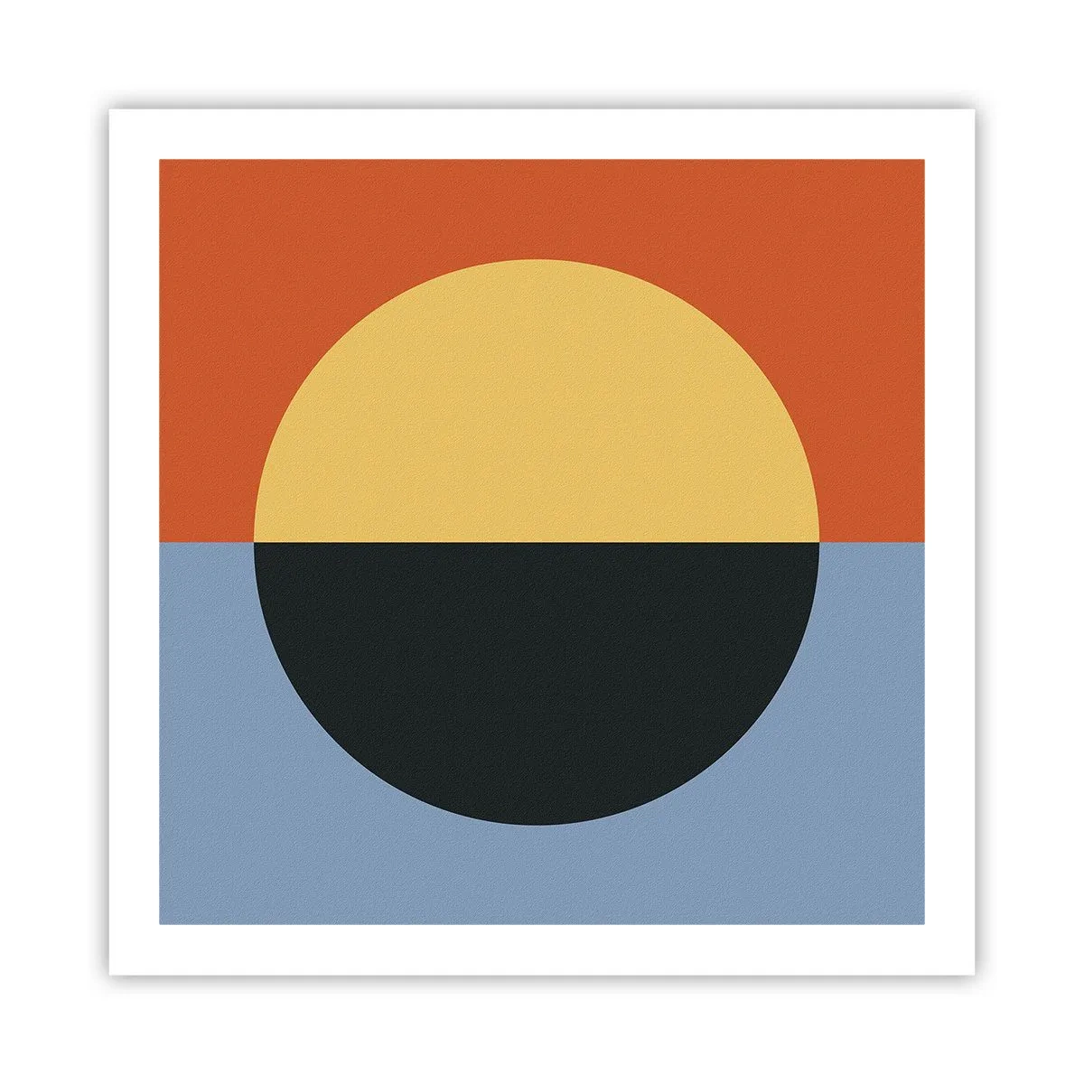 Póster - Una composición de calidez y frescura - 60x60 cm