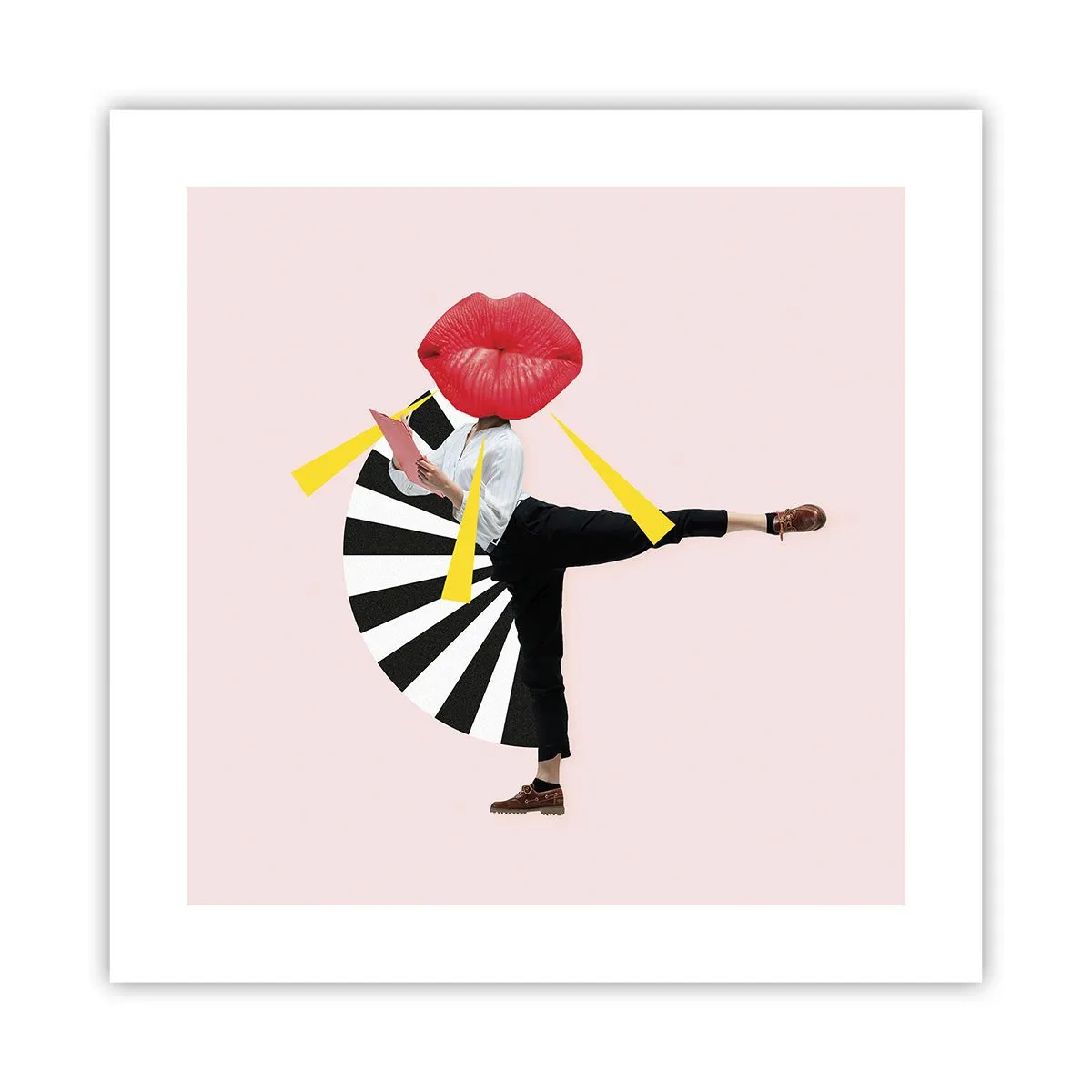 Póster - Arte pop surrealista - 40x40 cm