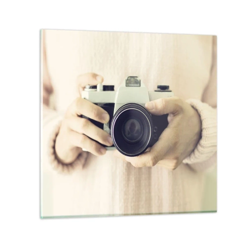 Cuadro sobre vidrio - Impresiones sobre Vidrio - Una visión diferente - 50x50 cm