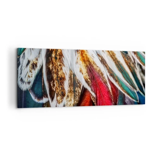 Cuadro sobre lienzo - Impresión de Imagen - Los misterios del vuelo - 100x40 cm