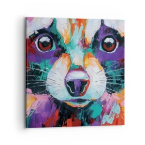 Cuadro sobre lienzo - Impresión de Imagen - Solo buenas emociones - 70x70 cm