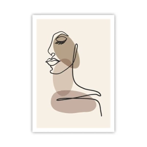 Póster - Una línea de hermosura - 70x100 cm