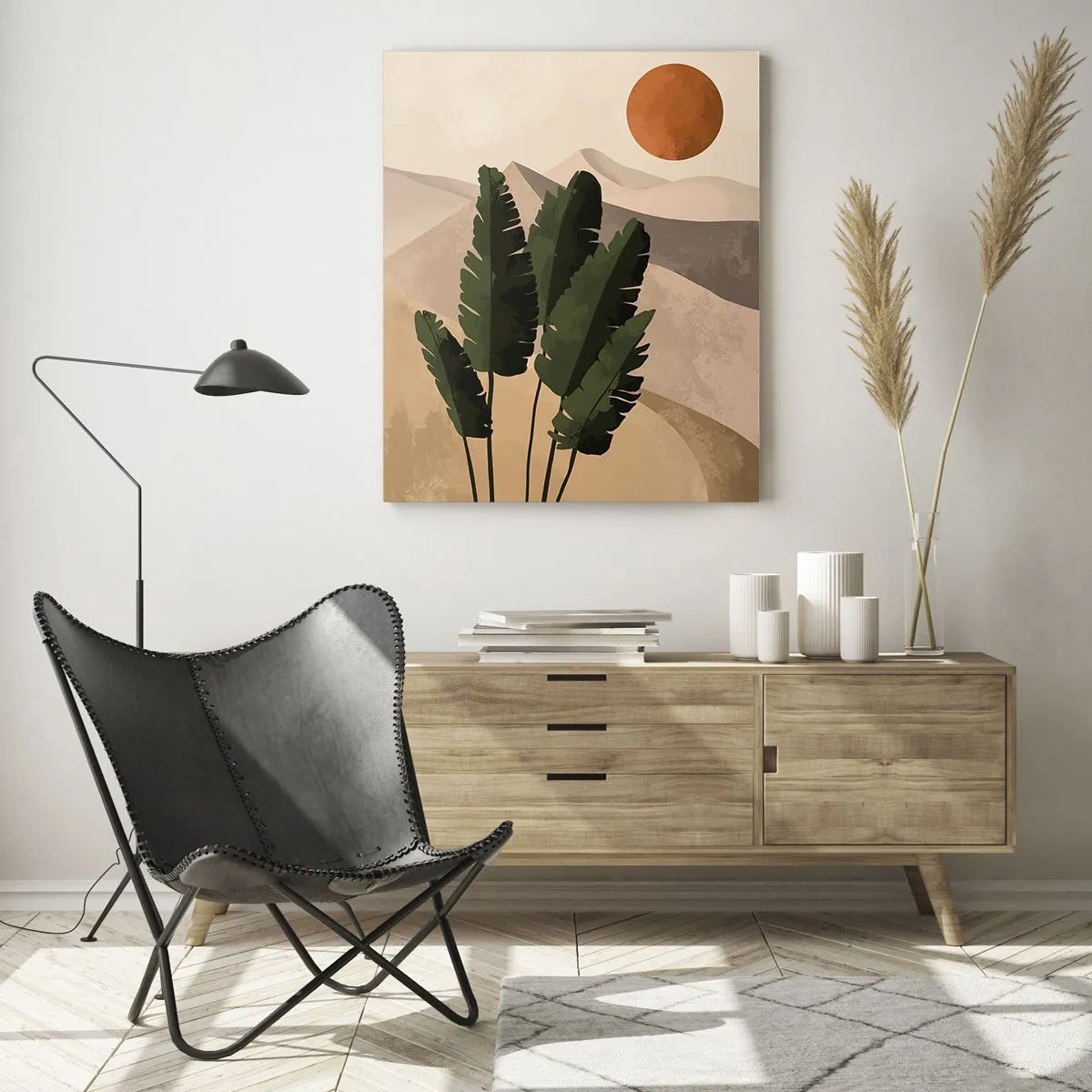 Cuadro sobre vidrio - Impresiones sobre Vidrio - El triunfo de la vida - 80x120 cm