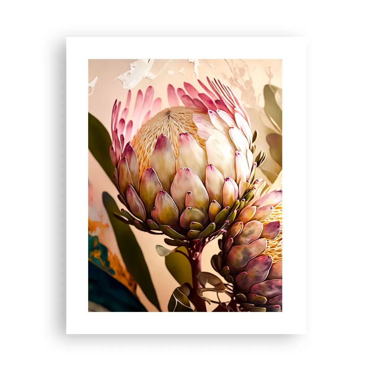 Póster - Abrazados con ternura - 40x50 cm