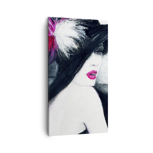 Cuadro sobre lienzo - Impresión de Imagen - Siempre un misterio - 45x80 cm